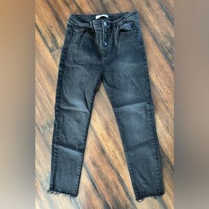 KanCan Black Ankle Jeans